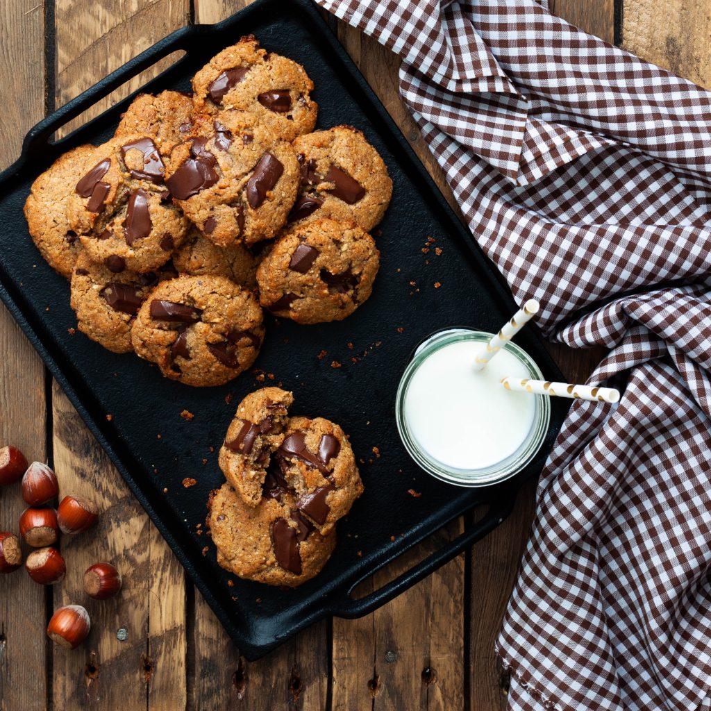 Cookies extrachocolateadas sin gluten